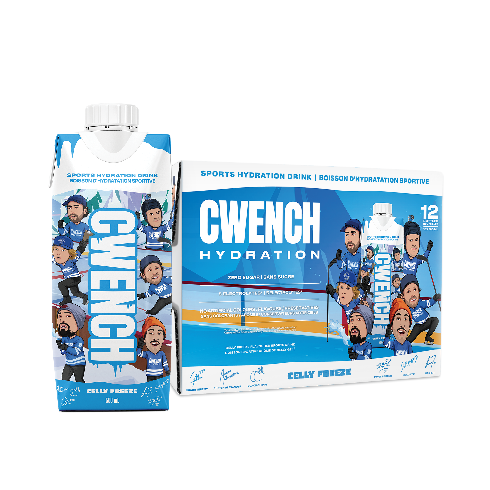 Sports Drink - Celly Freeze – CWENCH Canada